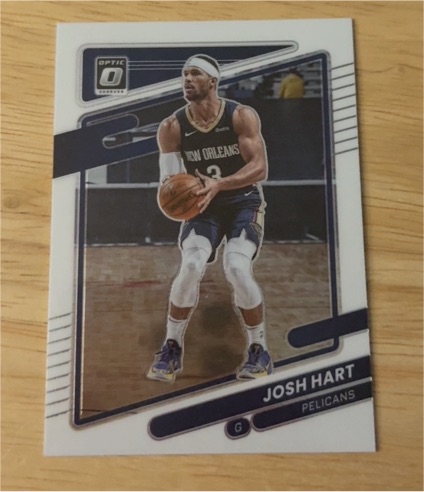 2021-22 Panini Donruss Optic #80 Josh Hart — front