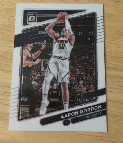 2021-22 Panini Donruss Optic #140 Aaron Gordon — front