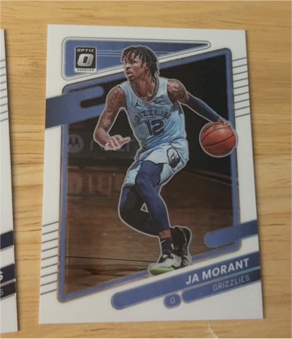 2021-22 Panini Donruss Optic #144 Ja Morant — front
