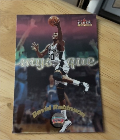 2000-01 Fleer Mystique #88 David Robinson — front