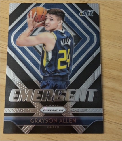 2018-19 Panini Prizm #21 Grayson Allen — front