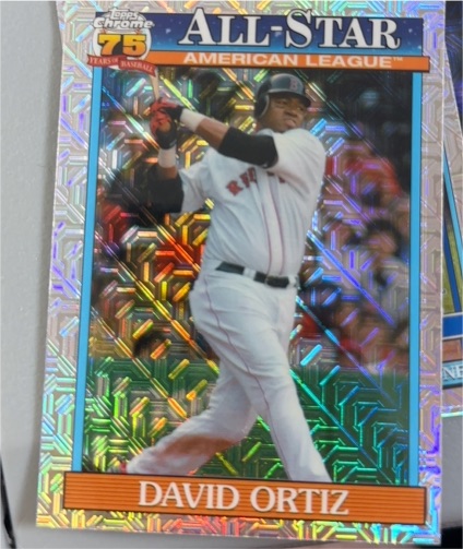 2026 Topps Series 2 1991 Topps Chrome All-Star #91ASC-4 David Ortiz — front