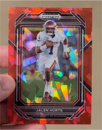 2023 Panini Prizm Draft Picks #45 Jalen Hurts — front