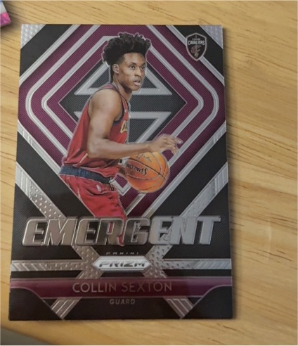 2018-19 Panini Prizm #8 Collin Sexton Emergent — front