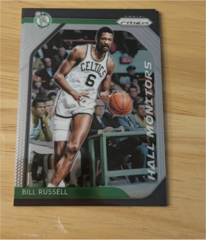 2018-19 Panini Prizm #4 Bill Russell Hall Monitors — front