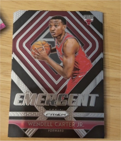 2018-19 Panini Prizm #7 Wendell Carter Jr. Emergent — front