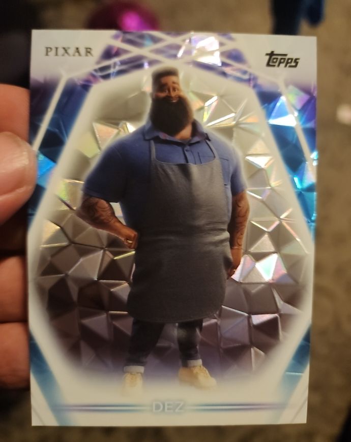 2026 Topps Disney Neon Pixar #49 Dez — front