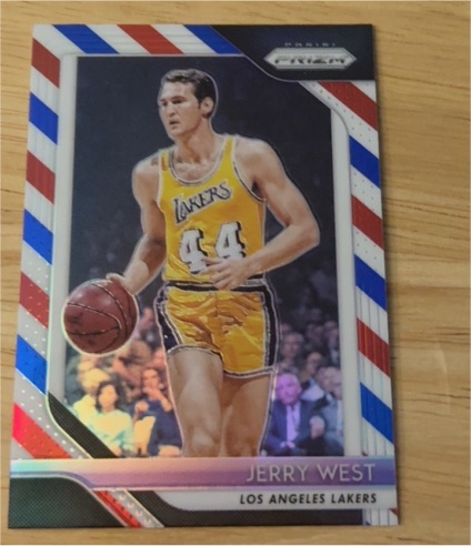 2018-19 Panini Prizm #145 Jerry West — front
