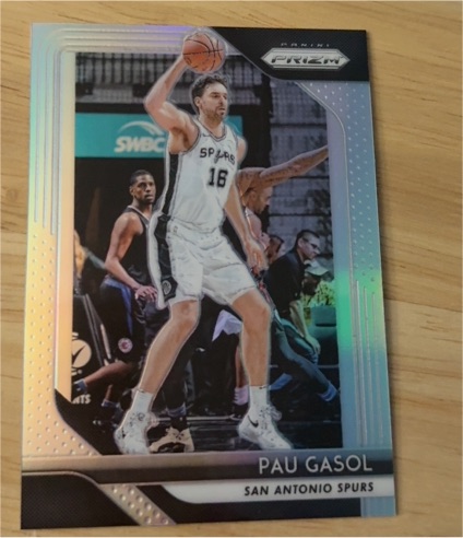 2018-19 Panini Prizm #13 Pau Gasol — front