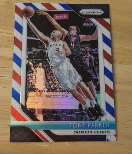 2018-19 Panini Prizm #10 Tony Parker — front