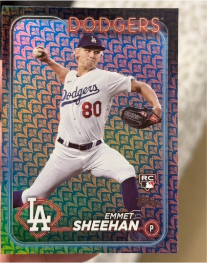 2024 Topps Series 1 #283 Emmet Sheehan — front