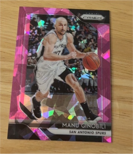 2018-19 Panini Prizm #281 Manu Ginobili — front