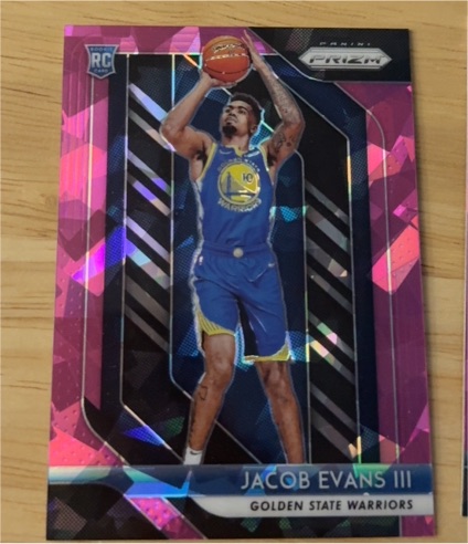 2018-19 Panini Prizm #212 Jacob Evans III — front