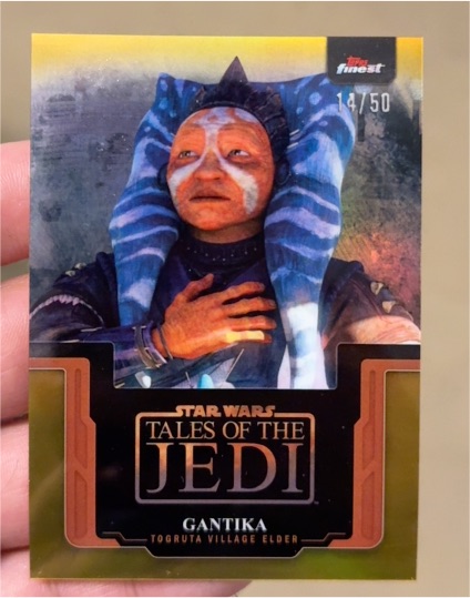 2023 Topps Finest Star Wars #TOTJ-8 Gantika Tales of the Jedi — front