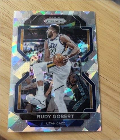 2021-22 Panini Prizm #239 Rudy Gobert — front