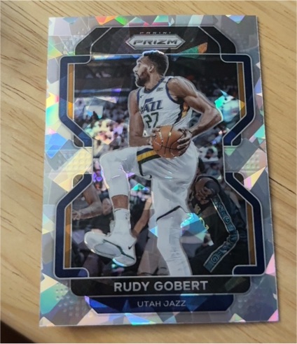 2021-22 Panini Prizm #239 Rudy Gobert — front