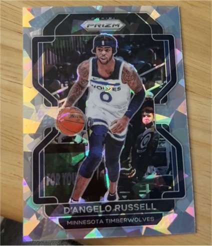 2021-22 Panini Prizm #52 D'Angelo Russell — front