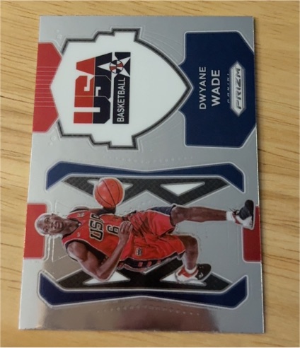 2021-22 Panini Prizm #4 Dwyane Wade USA Basketball — front