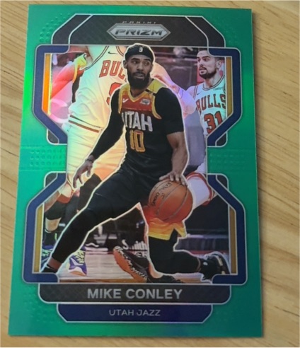 2021-22 Panini Prizm #117 Mike Conley — front