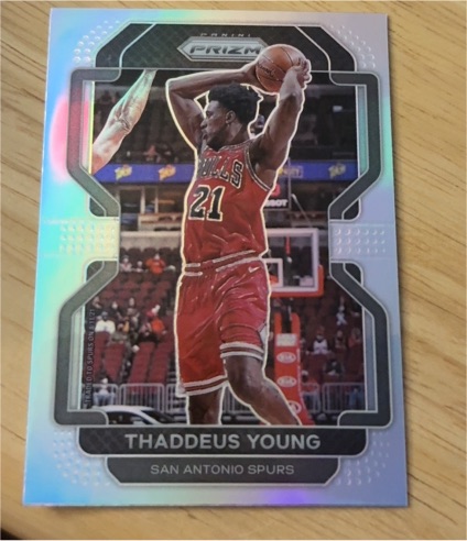 2021-22 Panini Prizm #118 Thaddeus Young — front