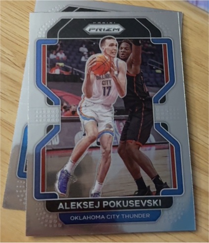 2021-22 Panini Prizm #225 Aleksej Pokusevski — front