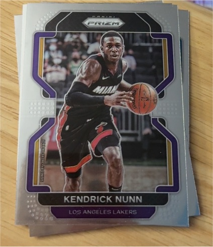 2021-22 Panini Prizm #216 Kendrick Nunn — front