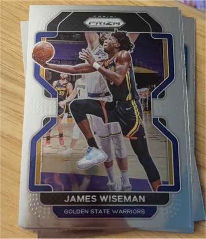 2021-22 Panini Prizm #61 James Wiseman — front