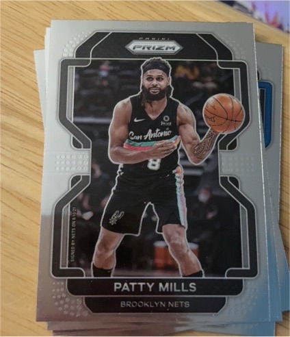 2021-22 Panini Prizm #151 Patty Mills — front
