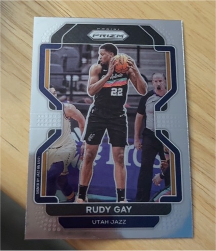 2021-22 Panini Prizm #241 Rudy Gay — front