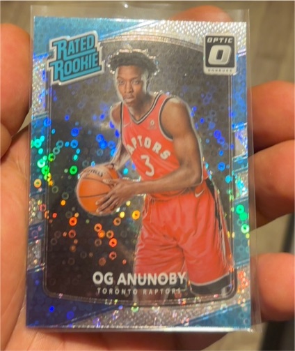 2017-18 Panini Donruss Optic #178 OG Anunoby — front