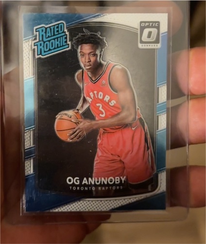 2017-18 Panini Donruss Optic #178 OG Anunoby — front