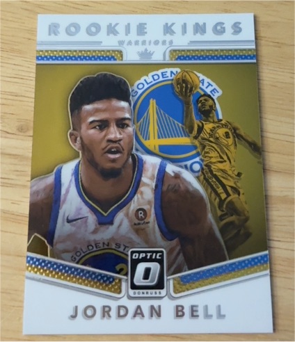 2017-18 Donruss Optic #29 Jordan Bell Rookie Kings — front