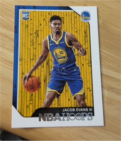 2018-19 Panini NBA Hoops #279 Jacob Evans III — front