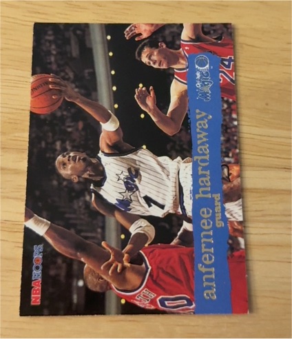 1995-96 NBA Hoops #116 Anfernee Hardaway — front