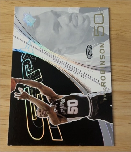 2002-03 SPx #50 David Robinson — front
