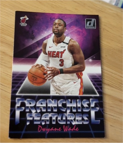 2018-19 Donruss Optic #16 Dwyane Wade Franchise Features — front