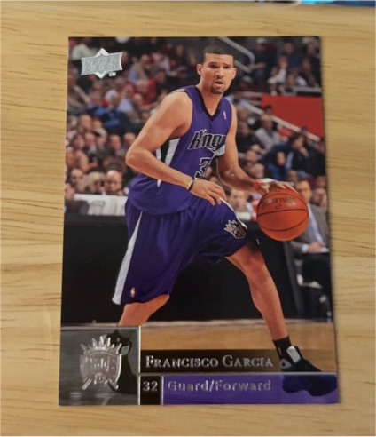 2009-10 Upper Deck #172 Francisco Garcia — front