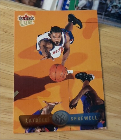 2000-01 Fleer Ultra #18 Latrell Sprewell — front