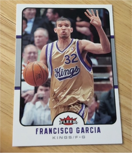 2006-07 Fleer #167 Francisco Garcia — front