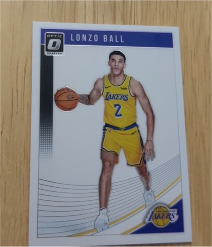 2018-19 Donruss Optic #54 Lonzo Ball — front