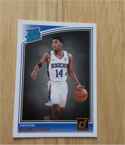 2018-19 Donruss #175 Allonzo Trier — front