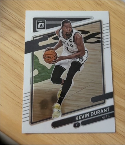 2021-22 Panini Donruss Optic #11 Kevin Durant — front
