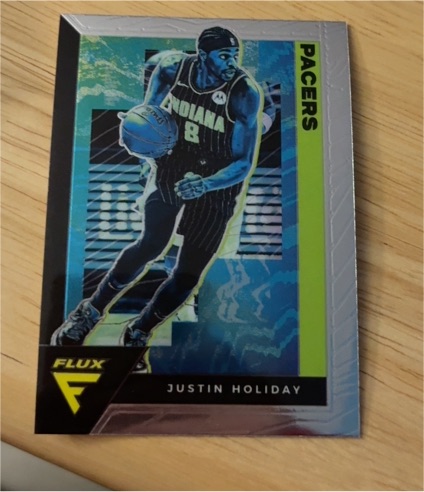 2020-21 Panini Flux #71 Justin Holiday — front