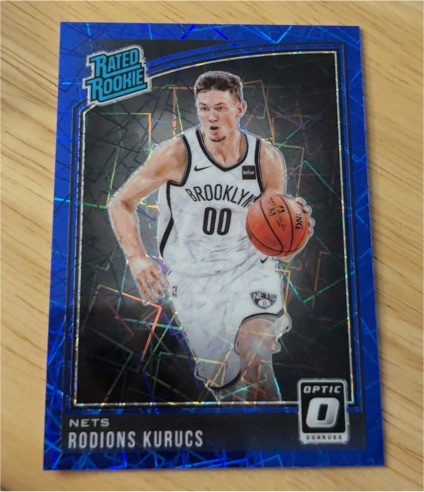 2018-19 Donruss Optic #155 Rodions Kurucs — front