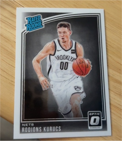 2018-19 Donruss Optic #155 Rodions Kurucs — front