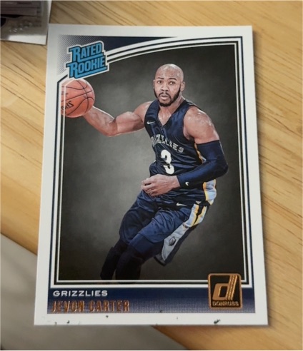 2018-19 Donruss Rated Rookie #169 Jevon Carter — front