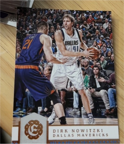 2016-17 Panini Excalibur #37 Dirk Nowitzki — front