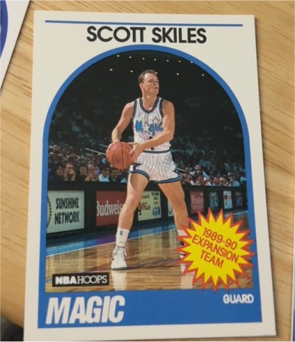 1989-90 NBA Hoops #318 Scott Skiles — front
