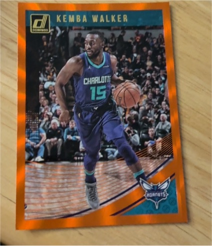 2018-19 Donruss #8 Kemba Walker — front