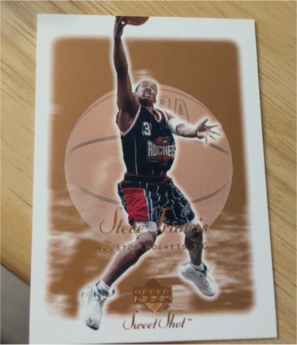 2002-03 Upper Deck Sweet Shot #25 Steve Francis — front